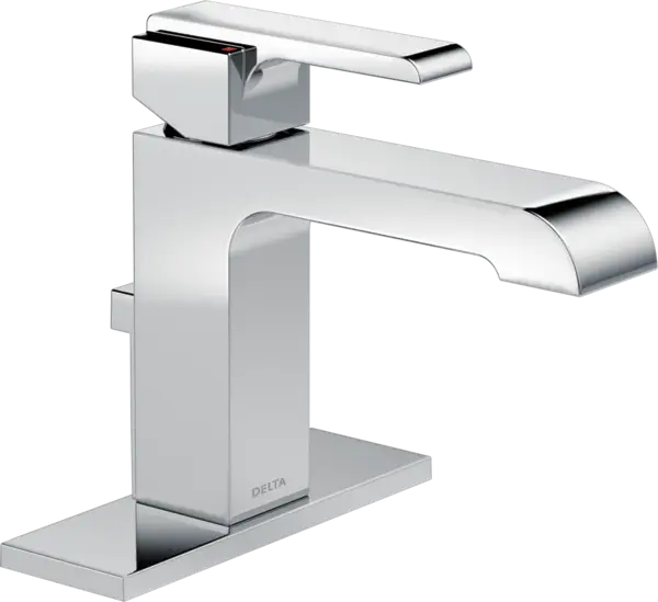 Modern Chrome Faucet Design