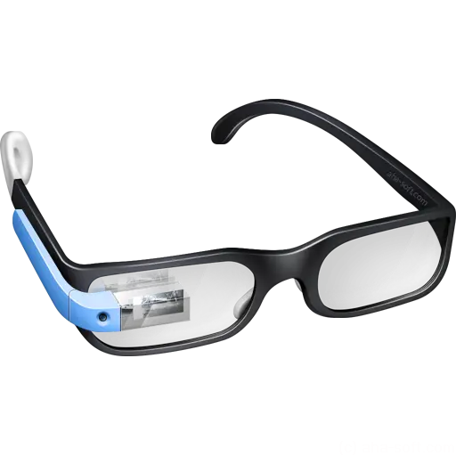 Smart Glasses with Blue Accent for Modern Technology Usage