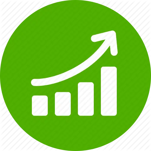 Growth Chart Showing Progress