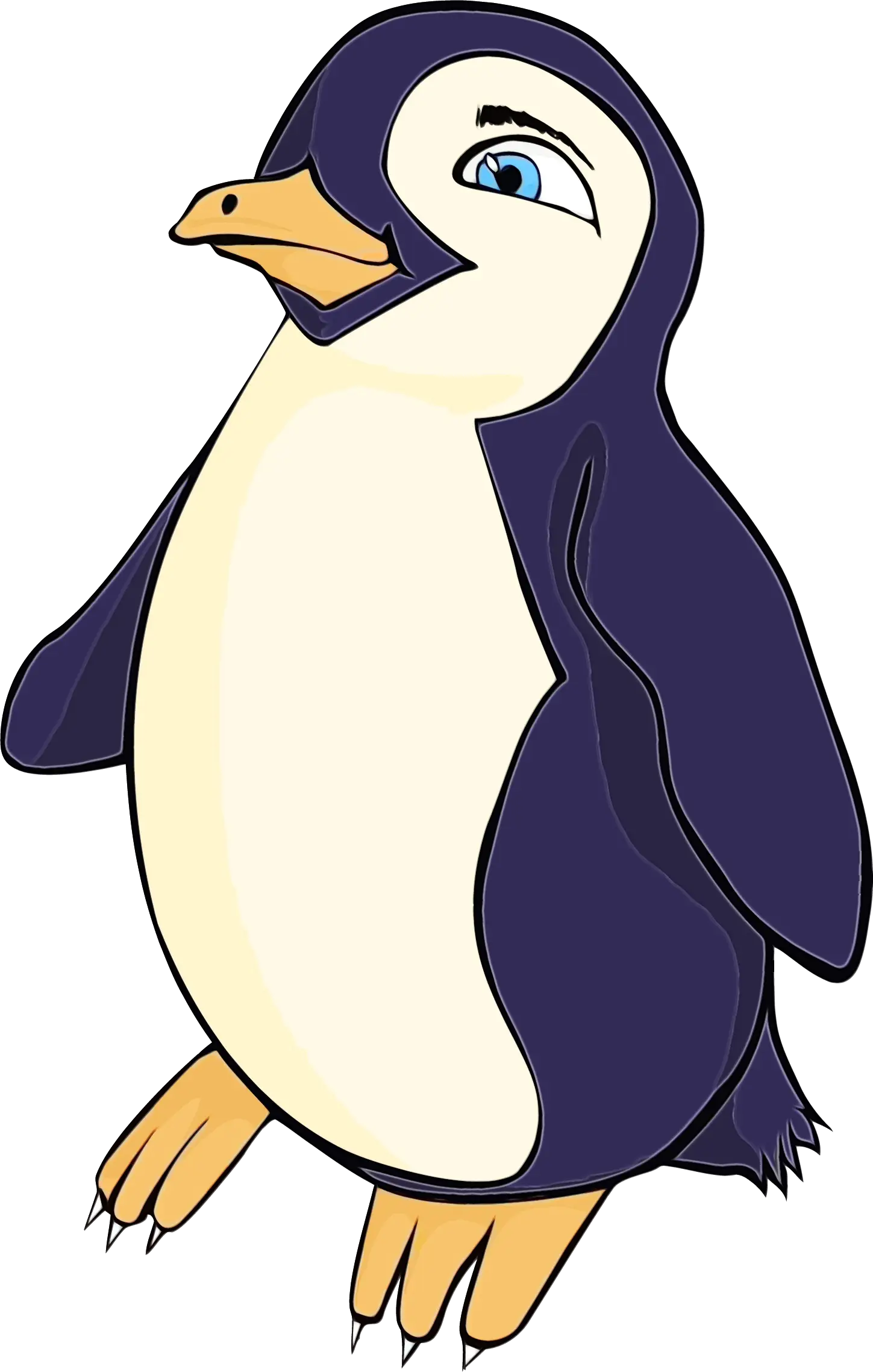 Cartoon Penguin Character Illustration