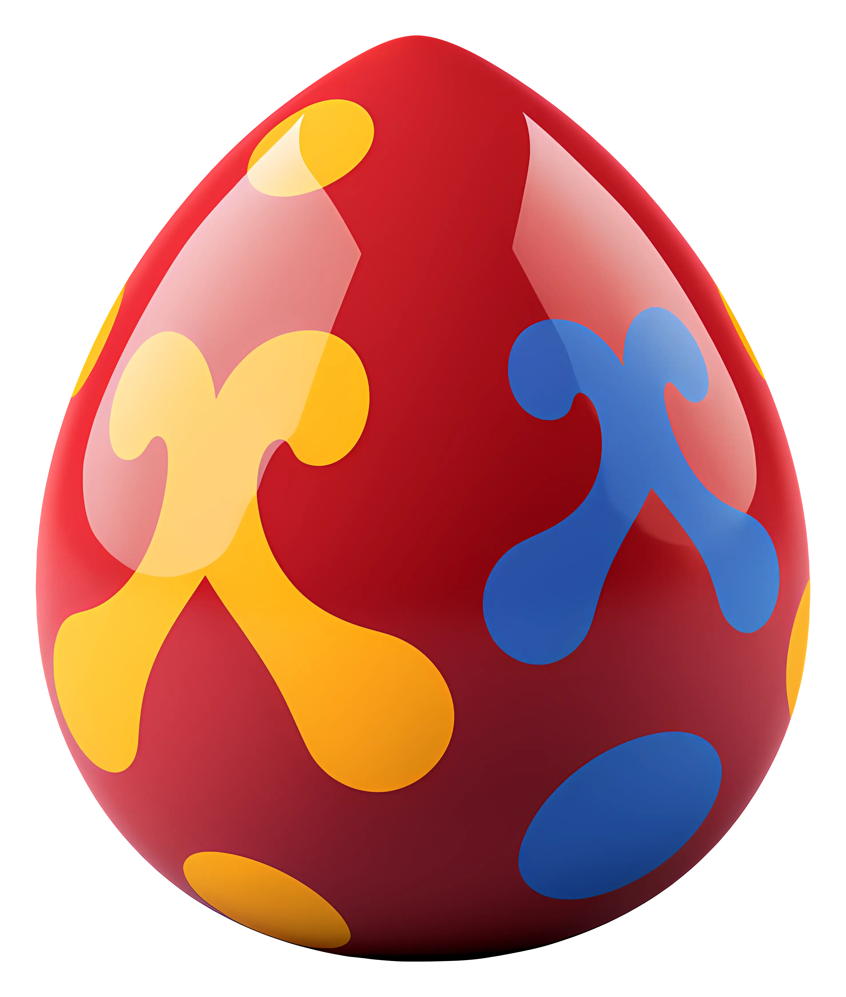 Colorful Decorative Egg for Easter