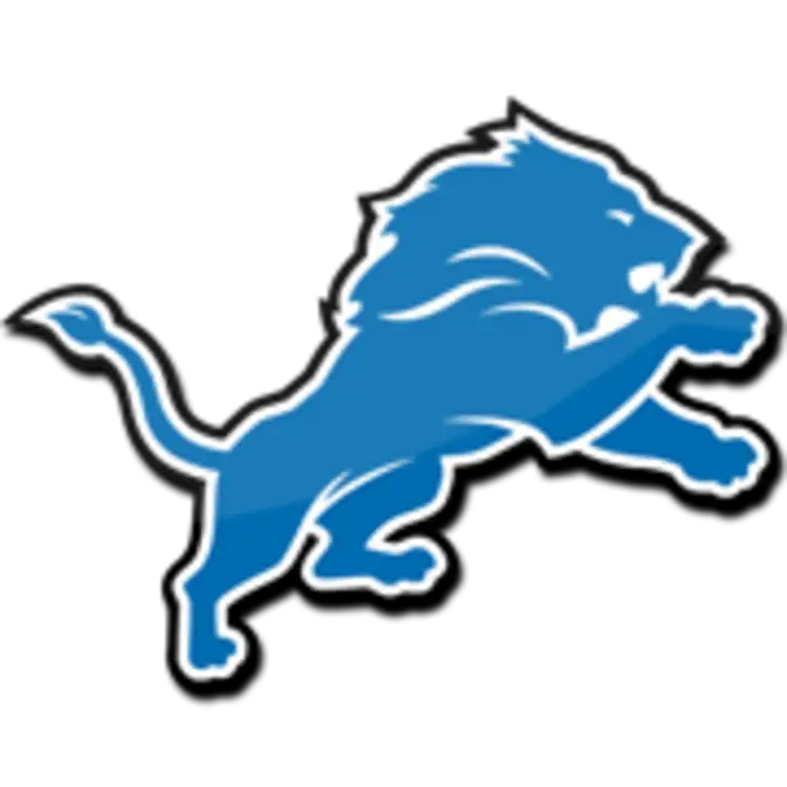Blue Lion Logo Design Symbolizing Strength