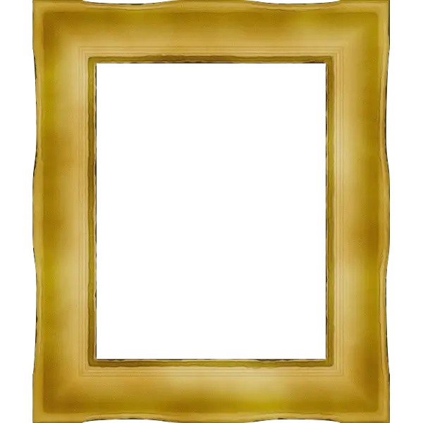 Elegant Golden Picture Frame