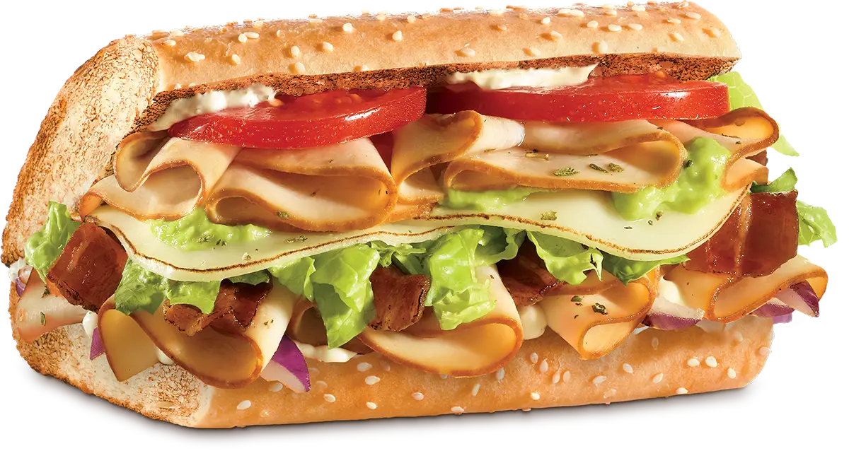 Delicious Sandwich with Fresh Fillings
