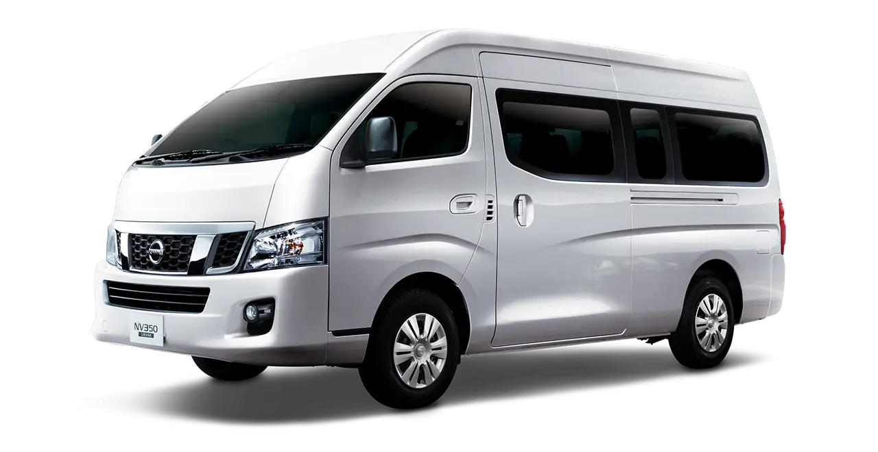 Spacious White Van for Transport
