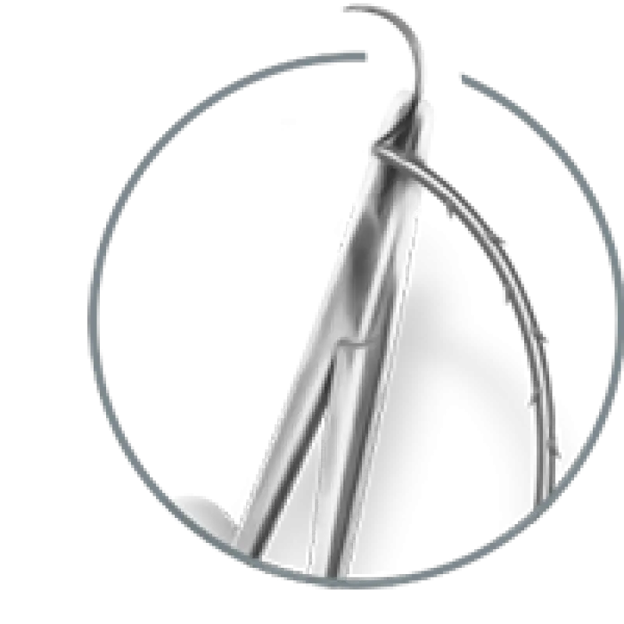 Surgical Needle Close-up