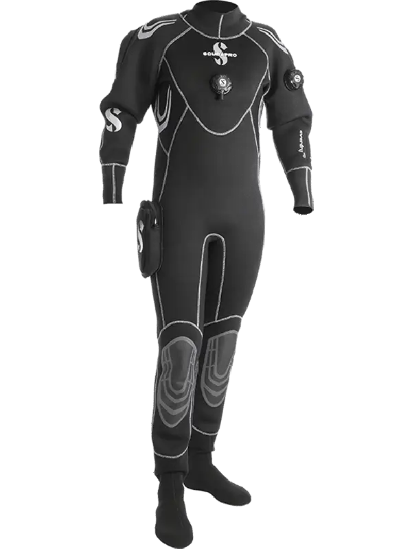 Black Diving Drysuit
