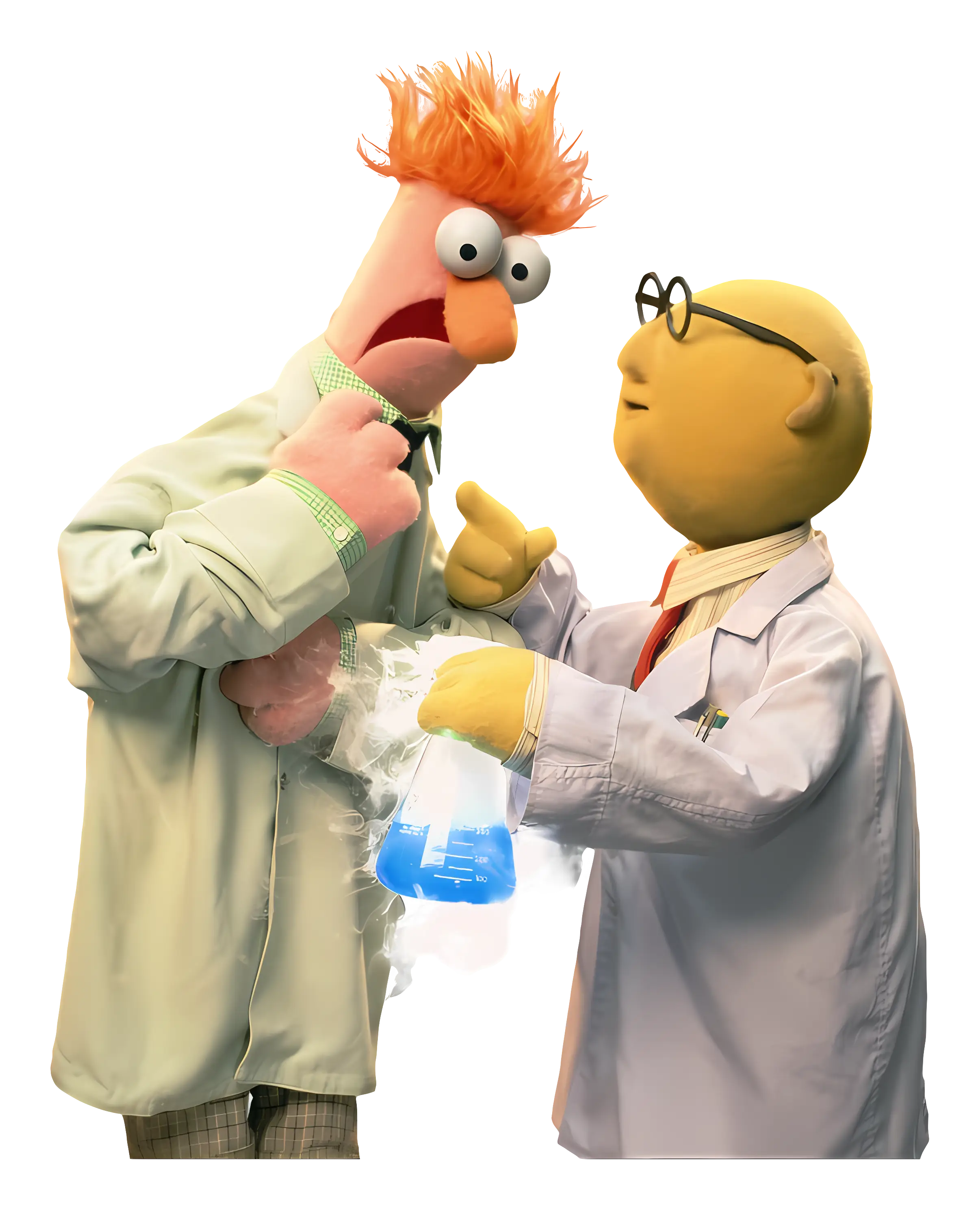 Muppets in a Science Experiment
