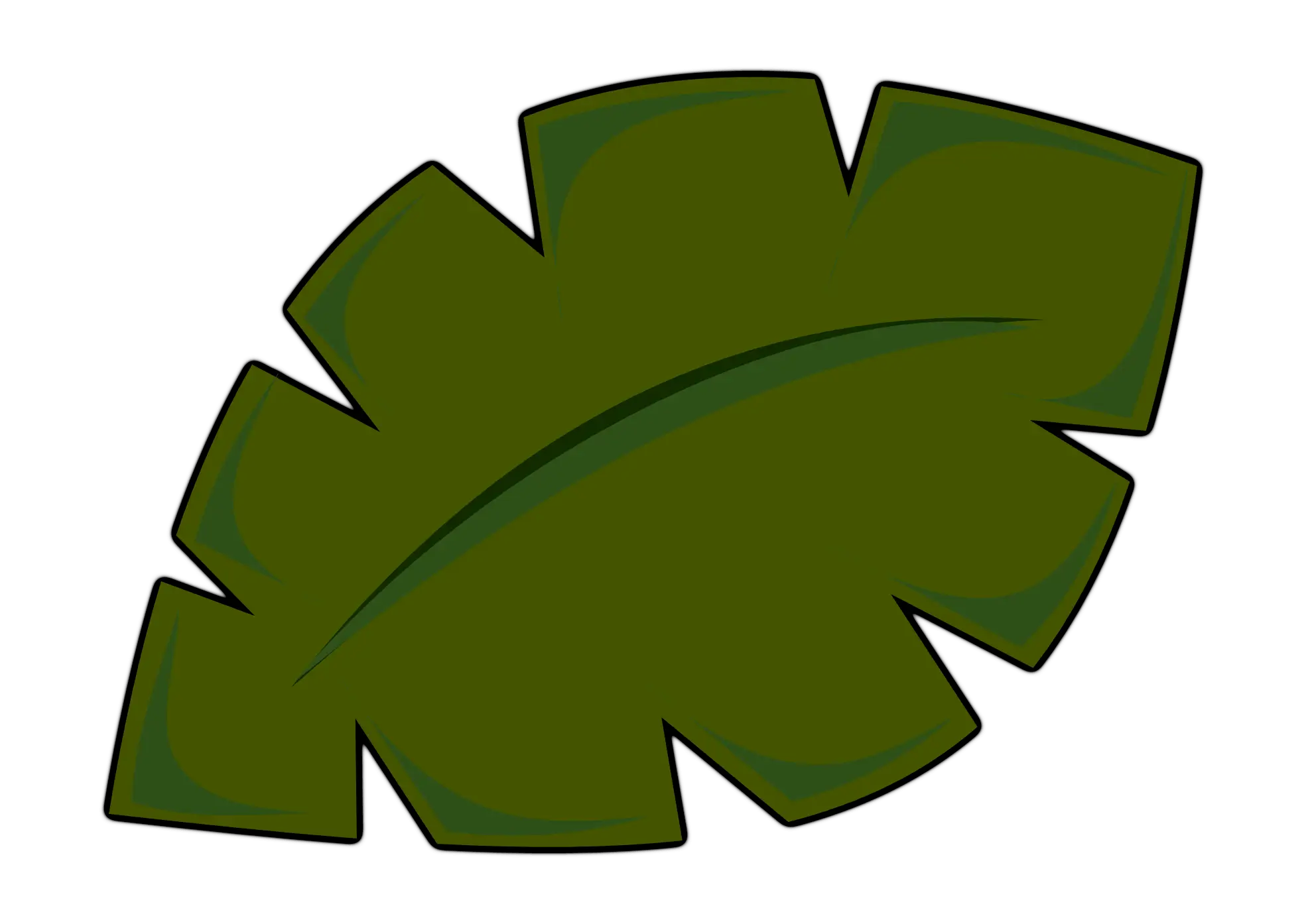 Green Leaf Illustration