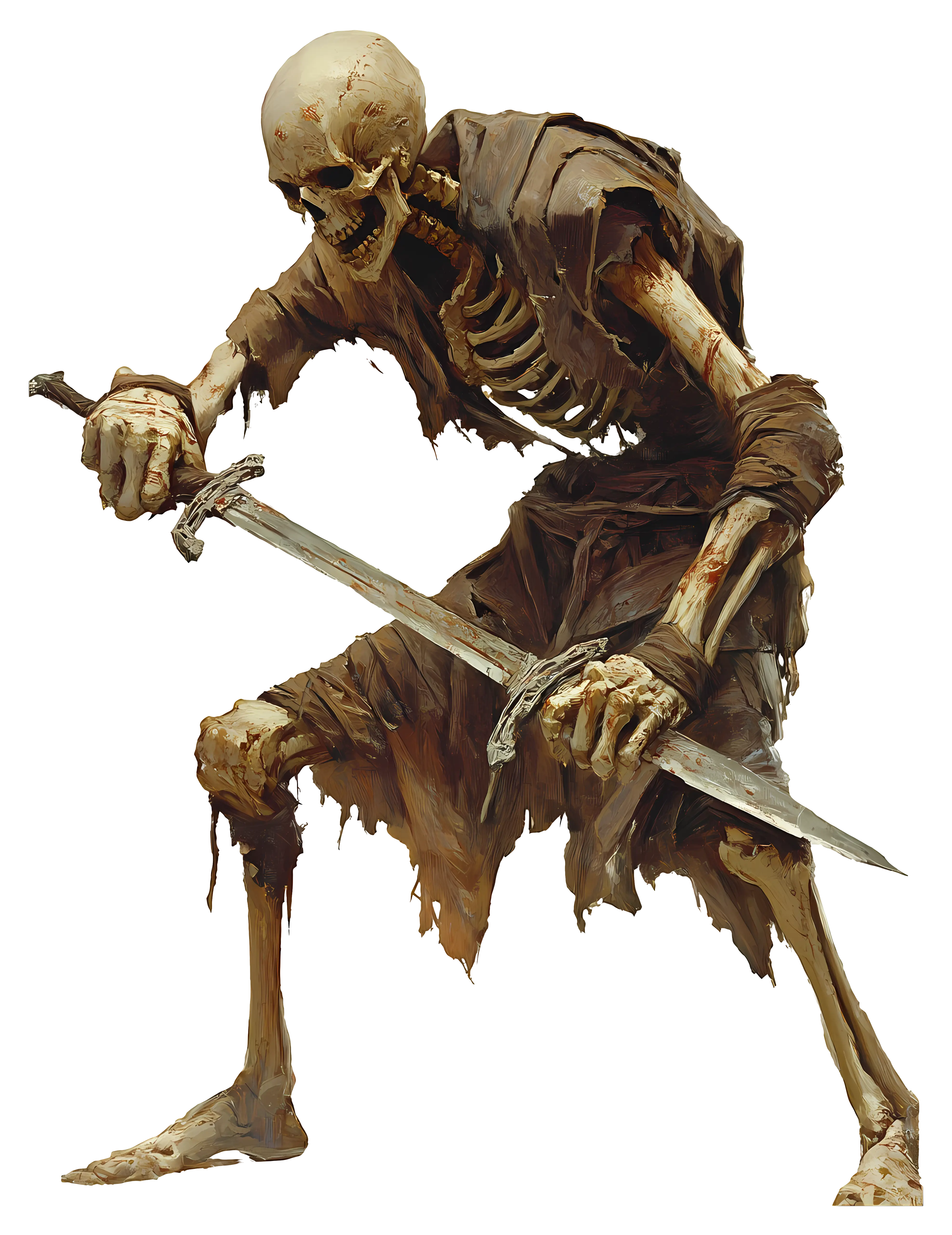 Skeleton Warrior with Sword