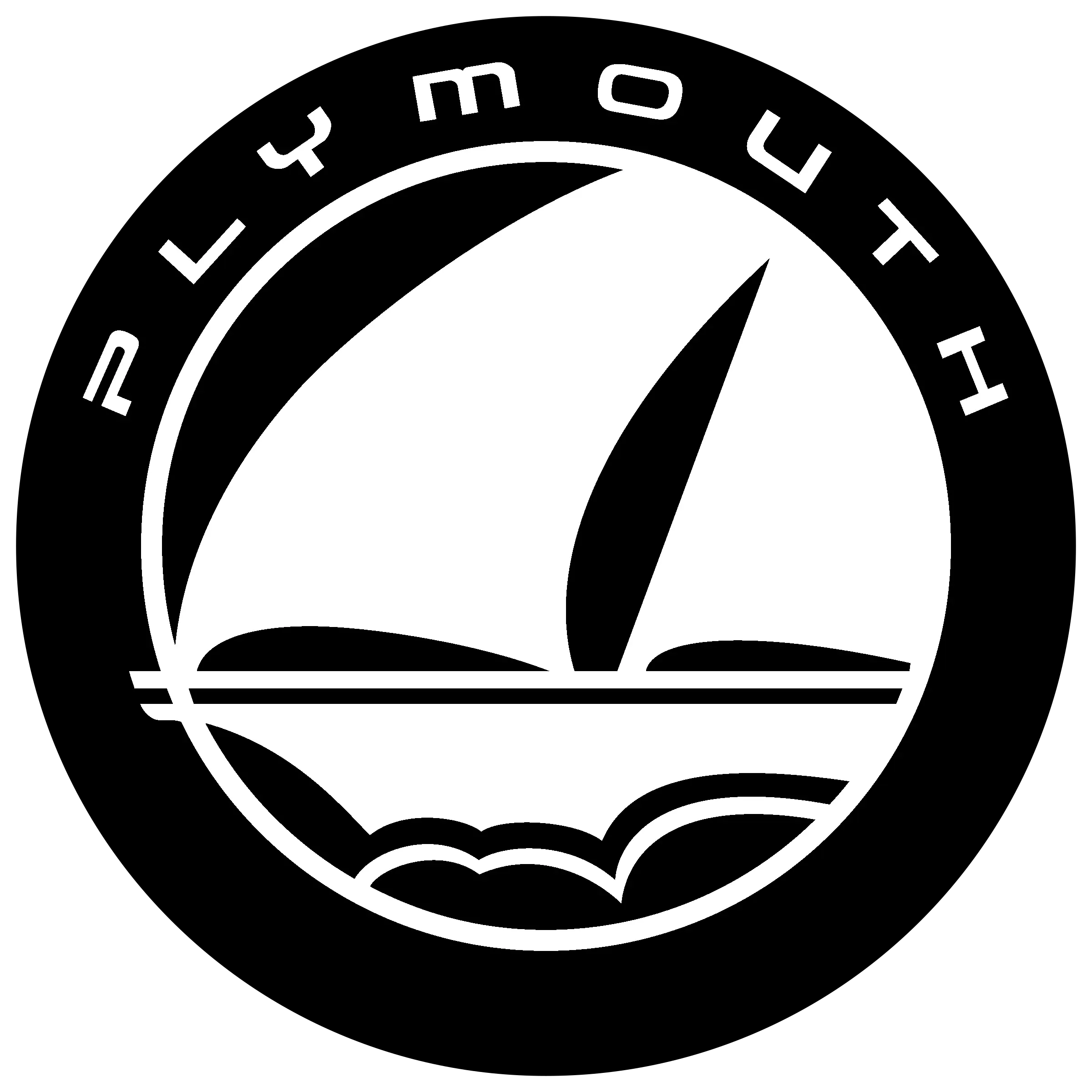 Plymouth Sailboat Logo Design