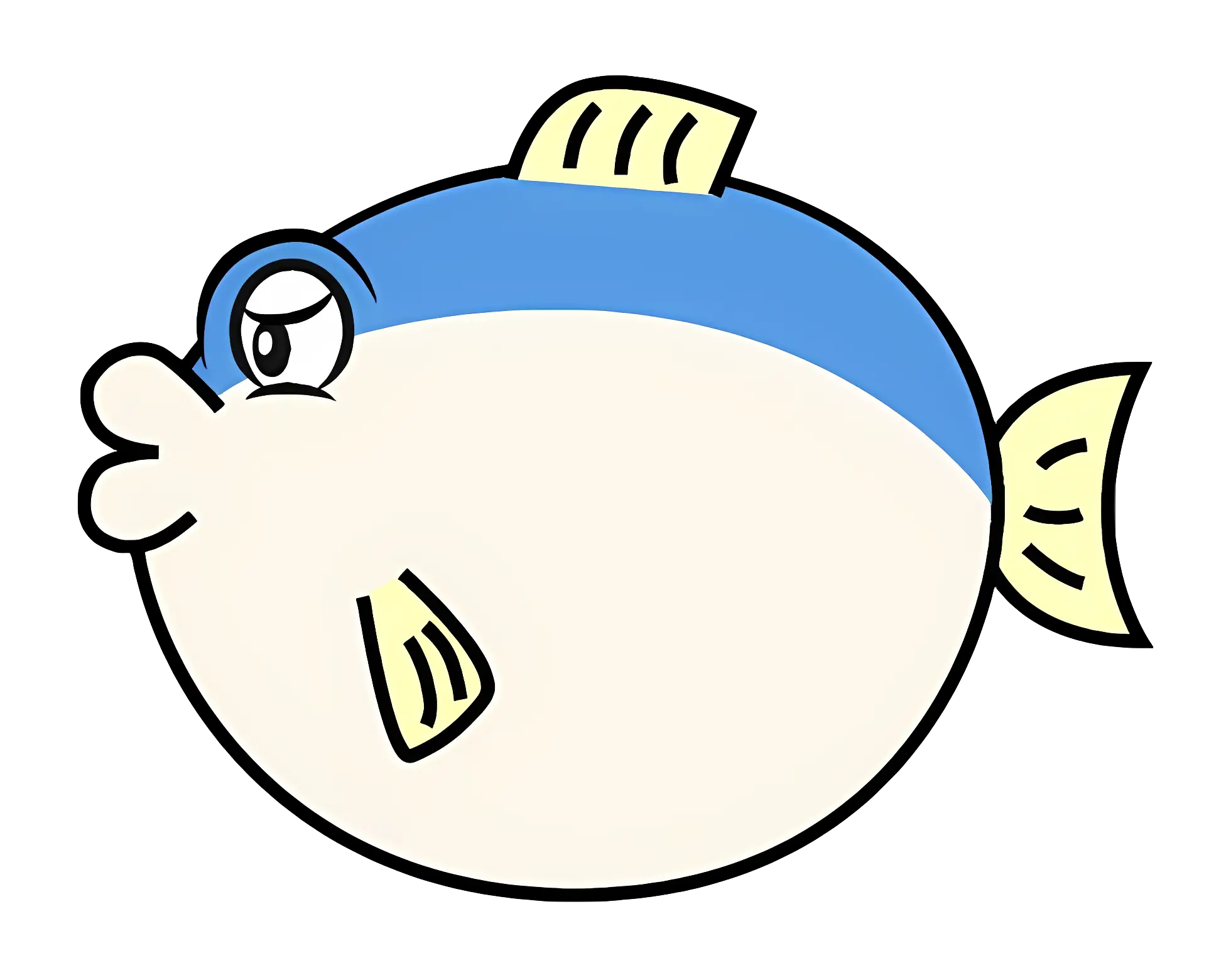 Cartoon Pufferfish Illustration