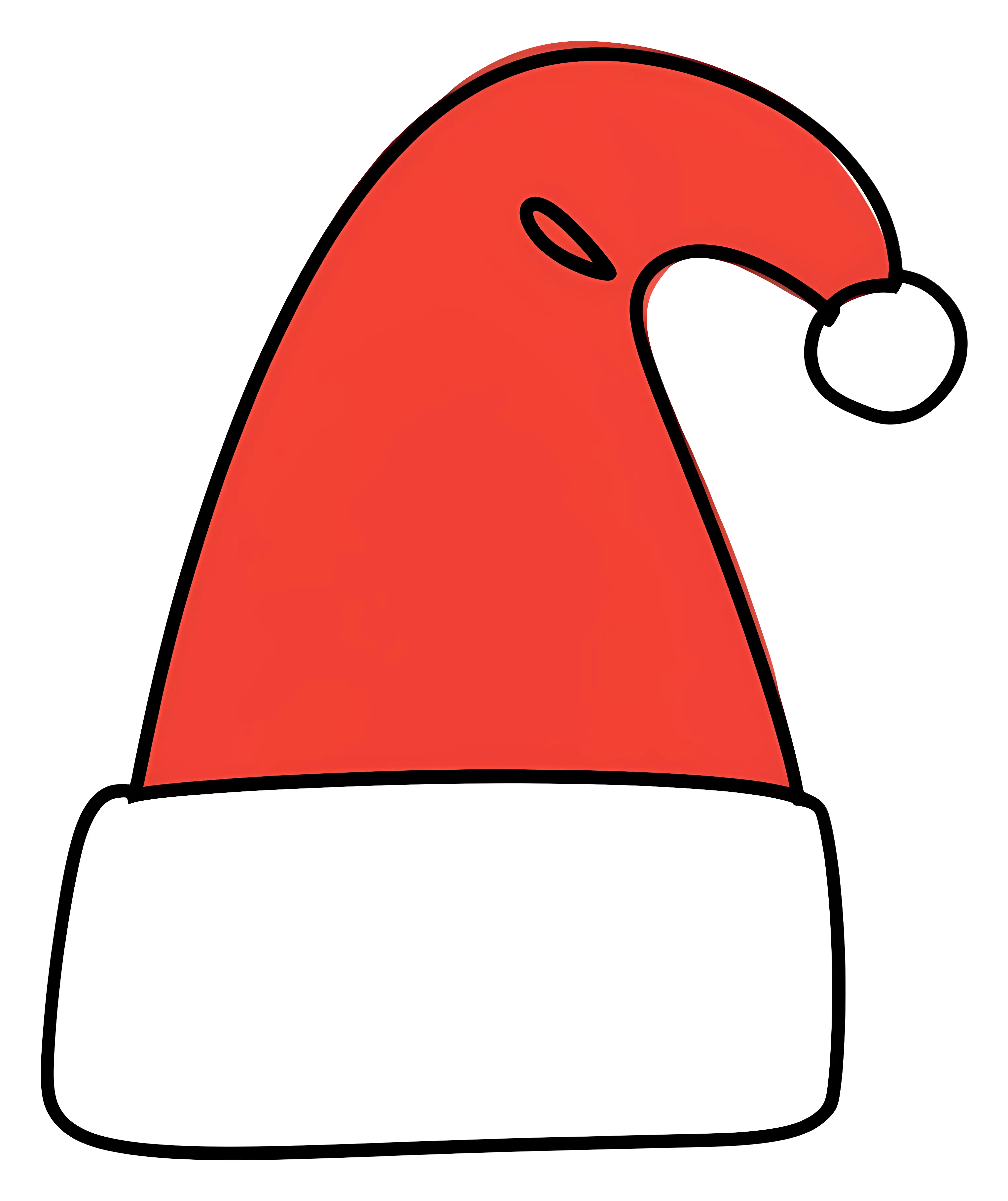 Classic Red Santa Claus Hat for Christmas