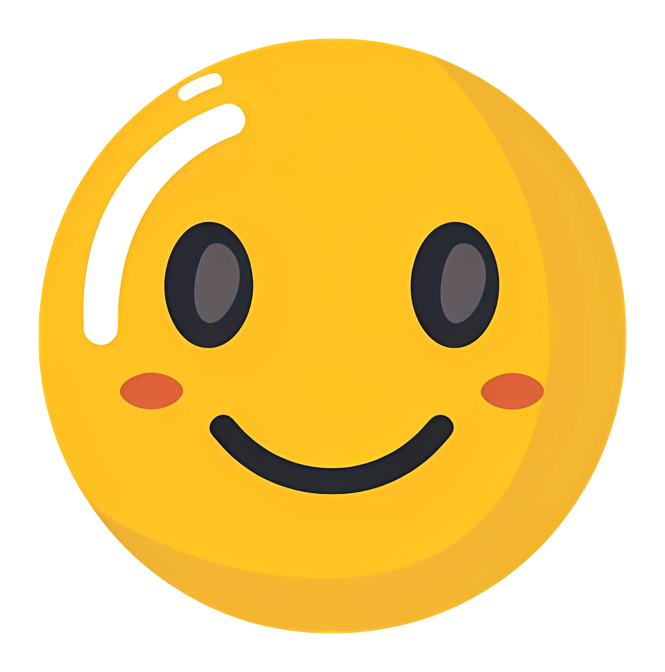 Yellow Smiley Face Emoji