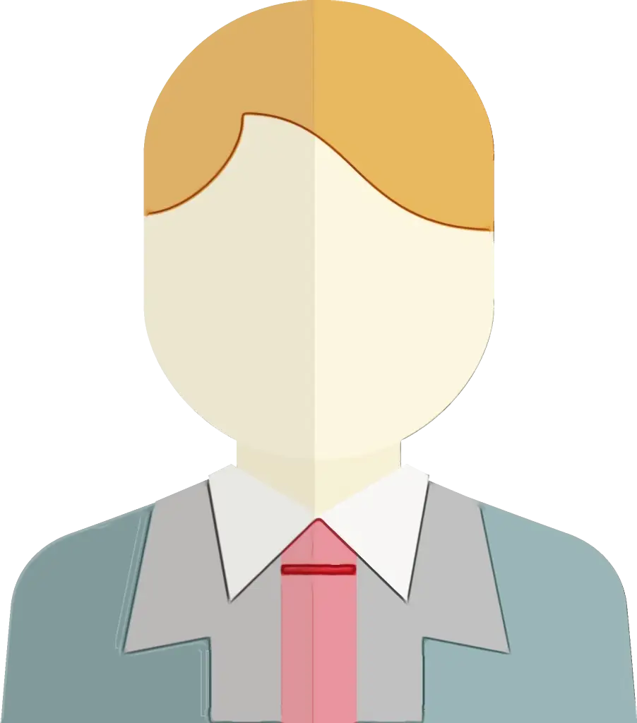 Man Avatar in Flat Cartoon Style