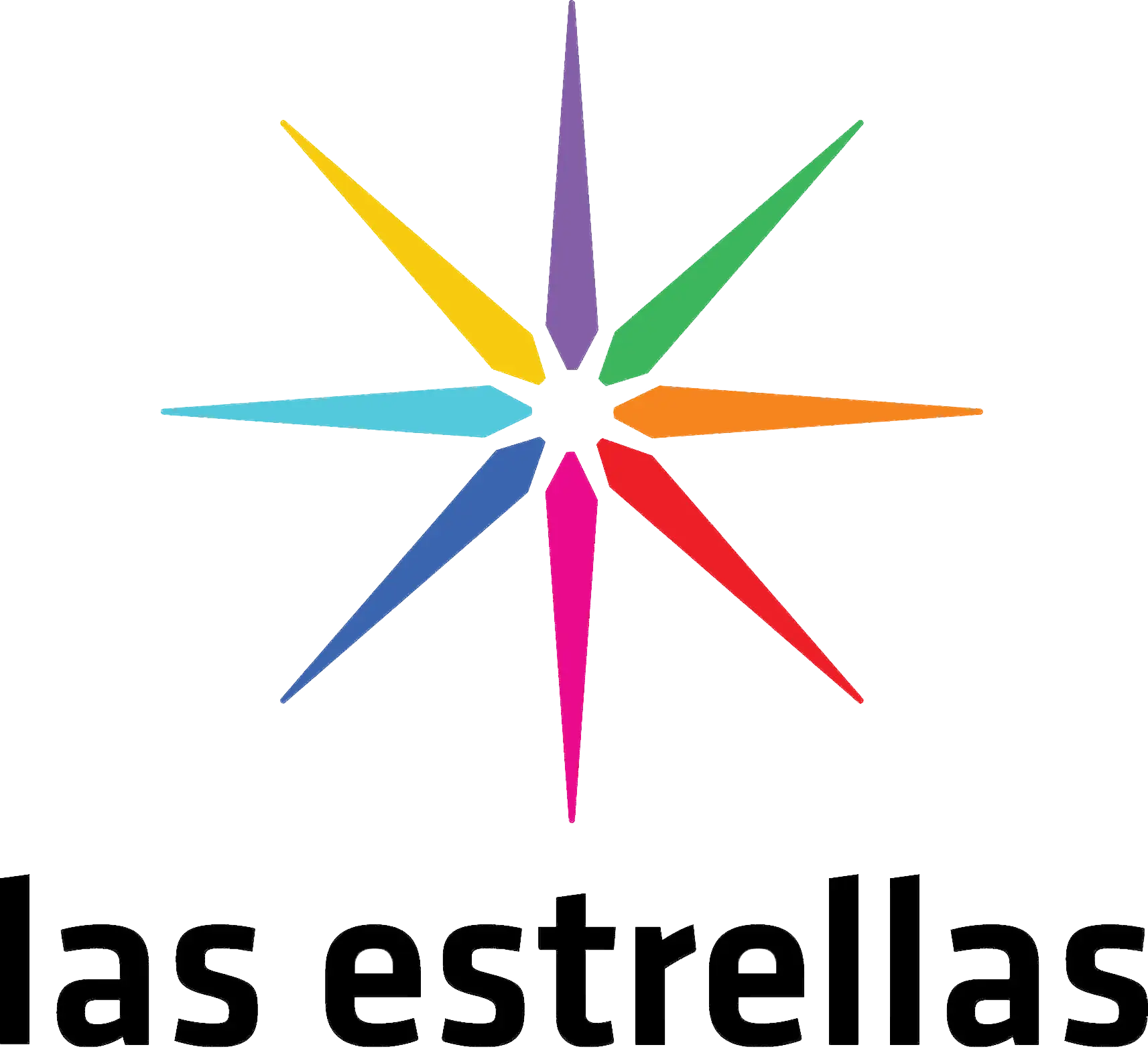 Las Estrellas Colorful Star Logo