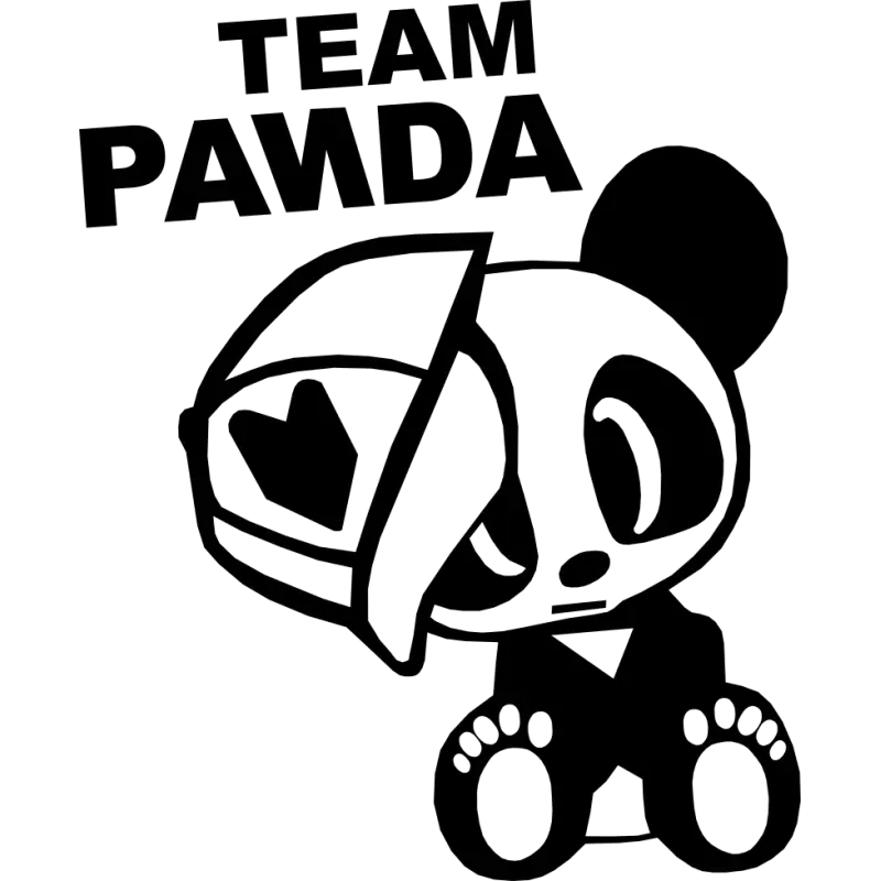 Team Panda Mascot