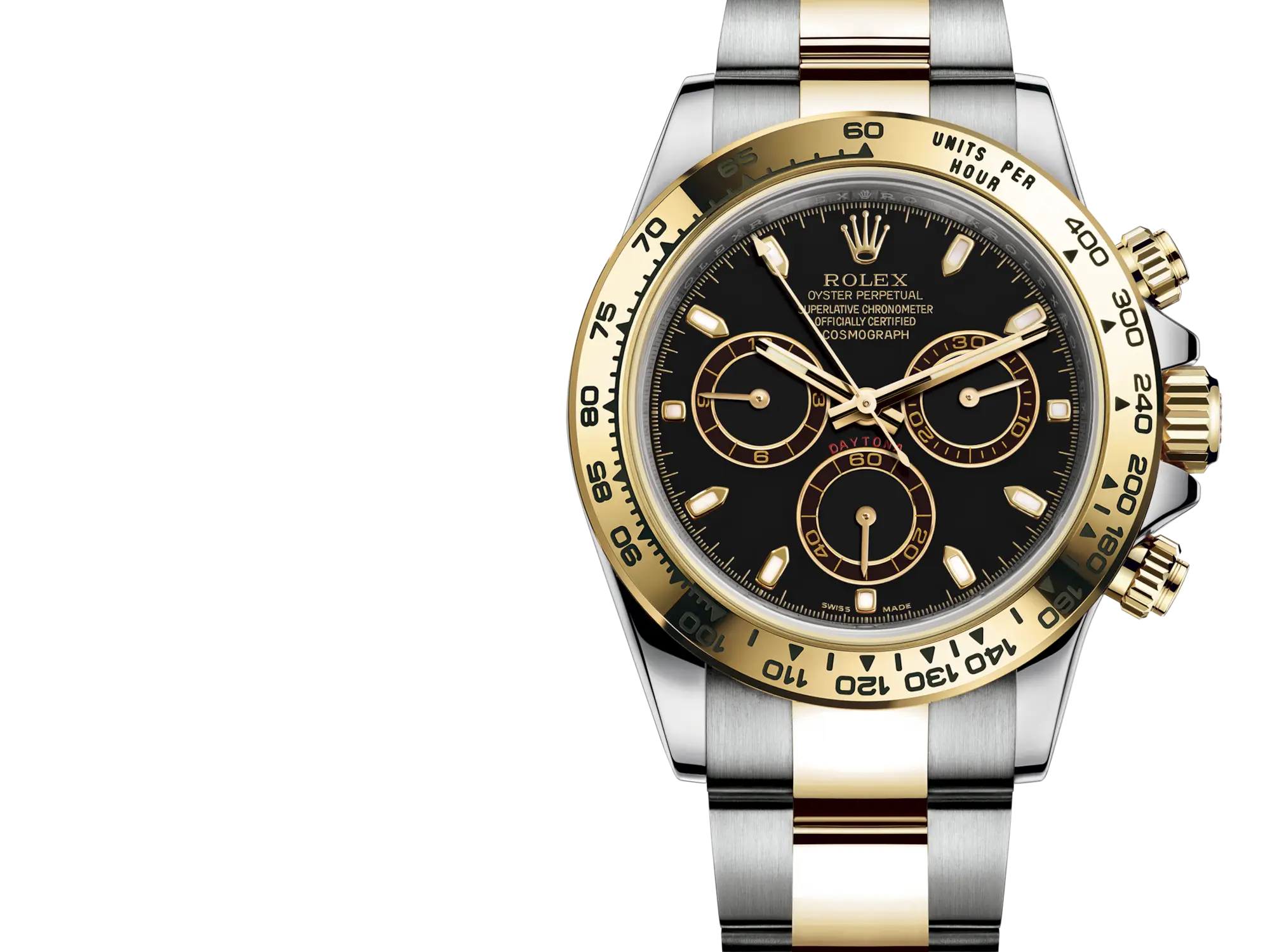 Luxury Gold and Silver Watch