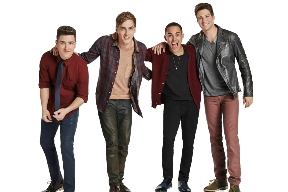Group of Friends in Casual Wear
