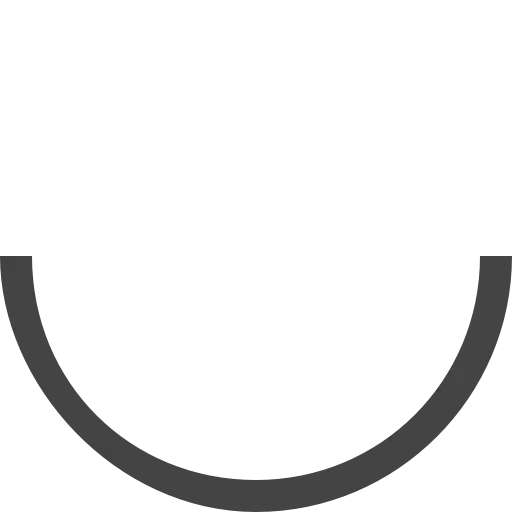 Minimalistic Black Smile Arc
