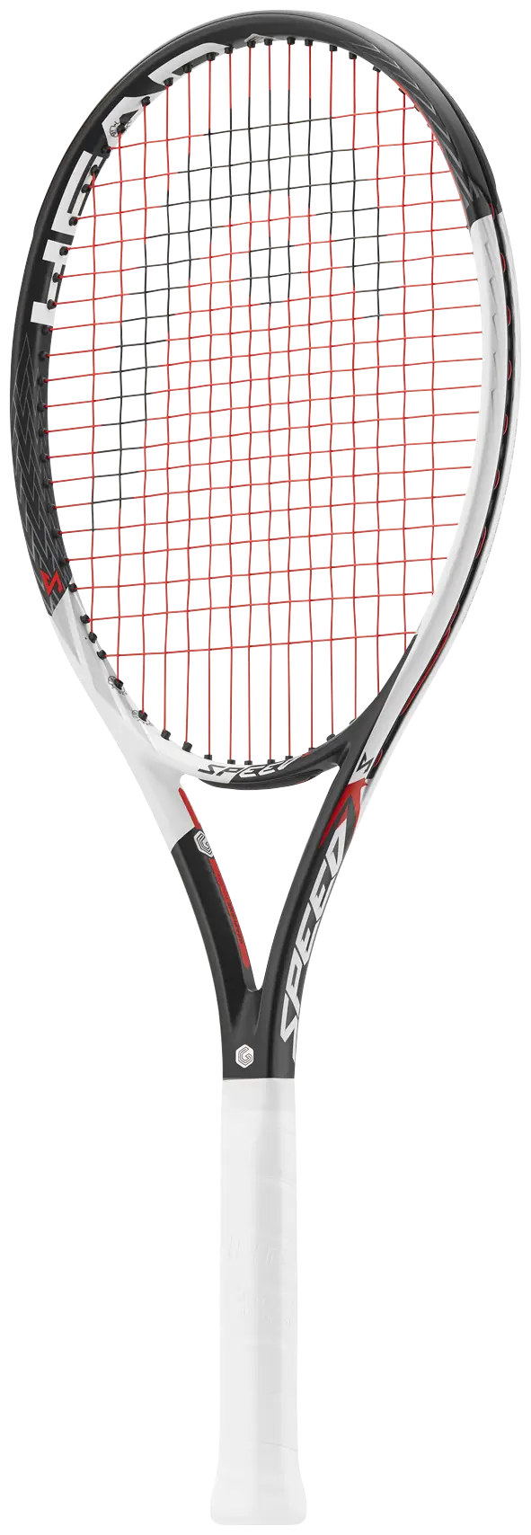 Professional Tennis Racket with String Design