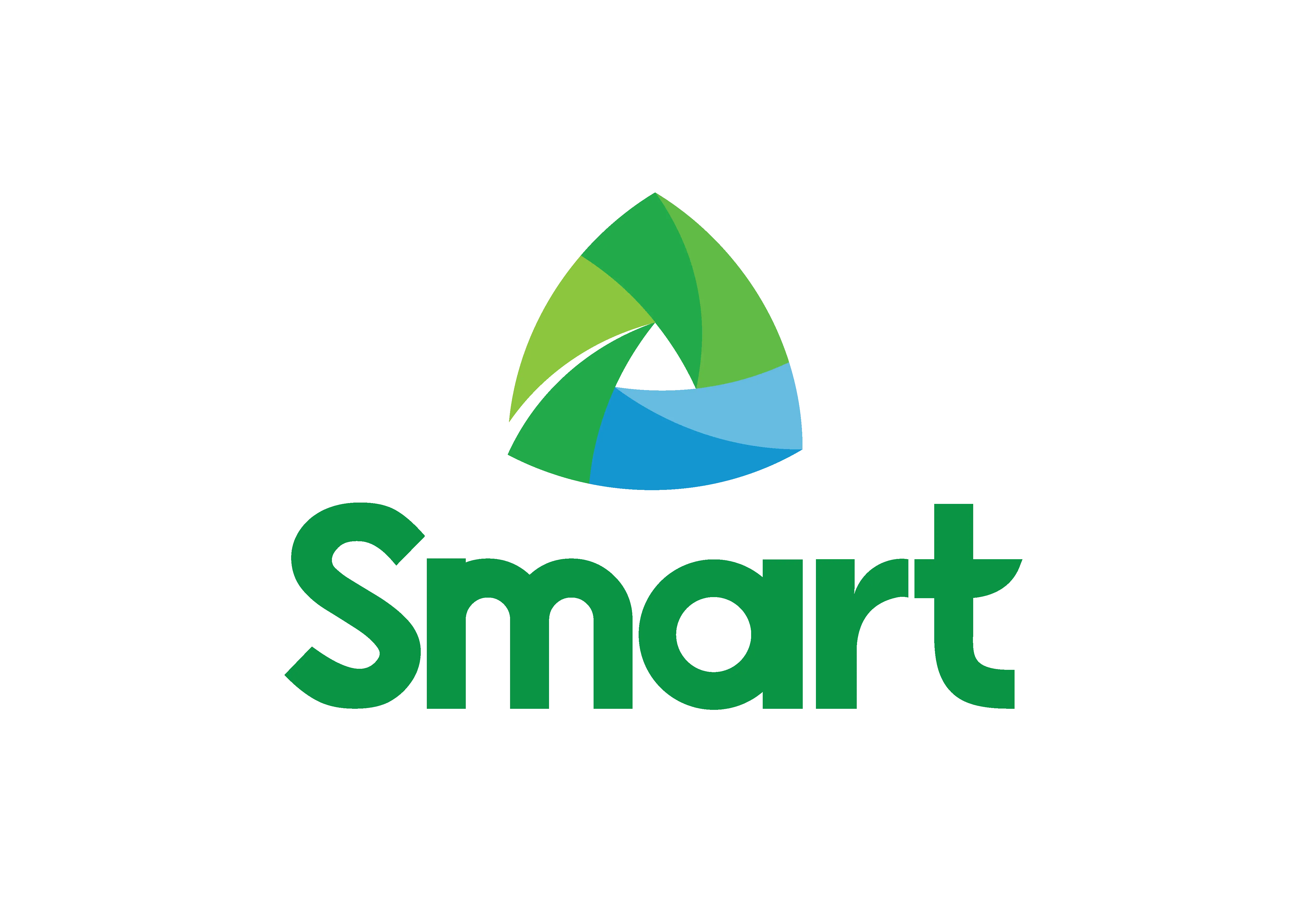Smart Logo Design with Green and Blue