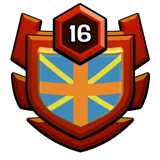 Clan Badge with Level 16