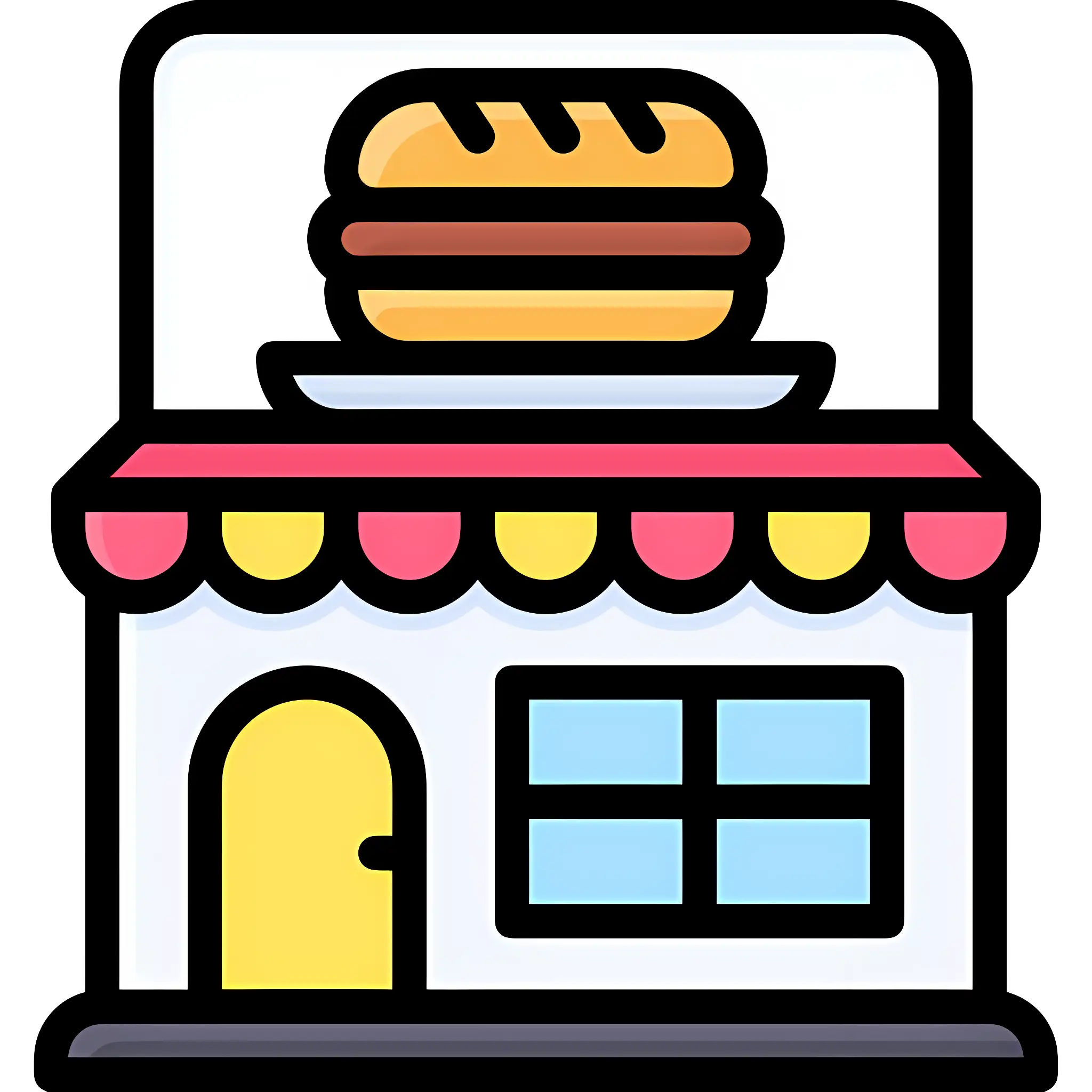 Burger Shop Icon