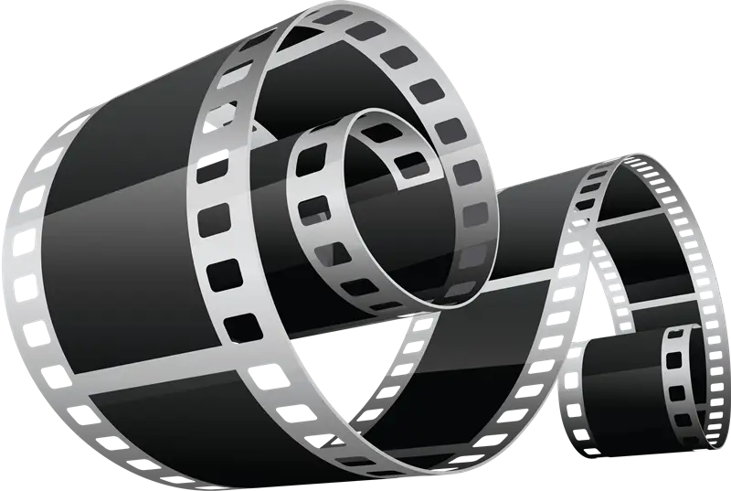 Film Strip Illustration for Cinema