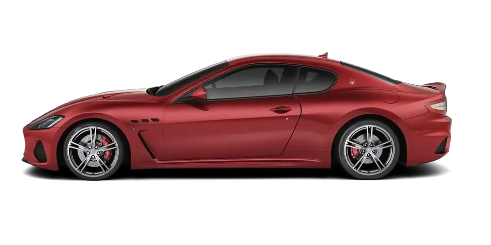 Red Sports Car Side View