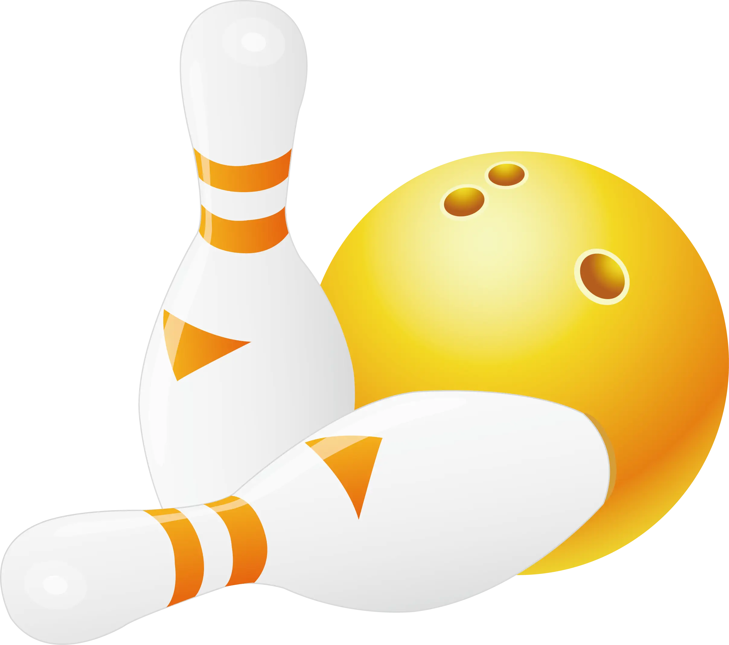 Bowling Ball and Pins