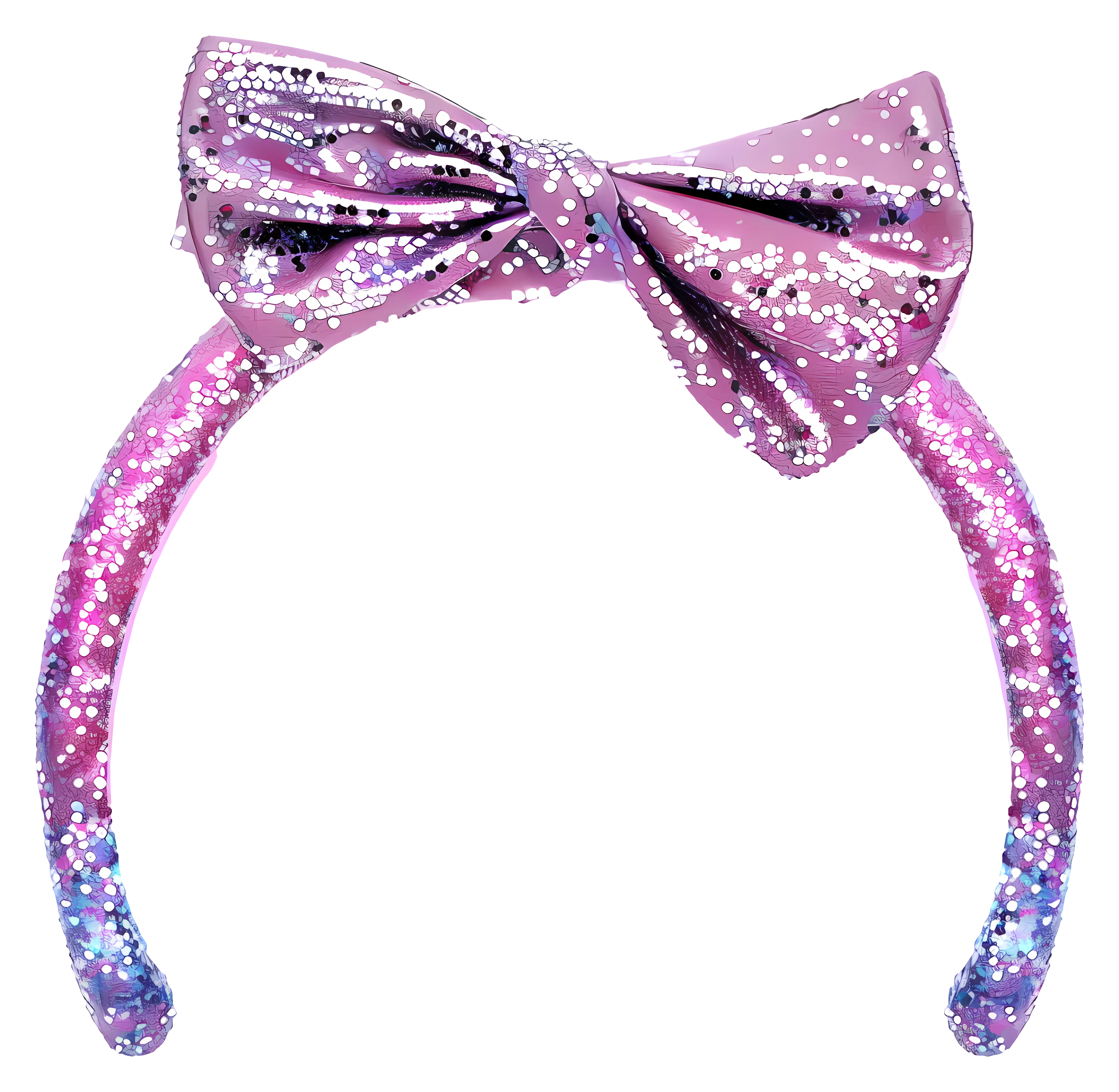 Sparkly Bow Headband Design