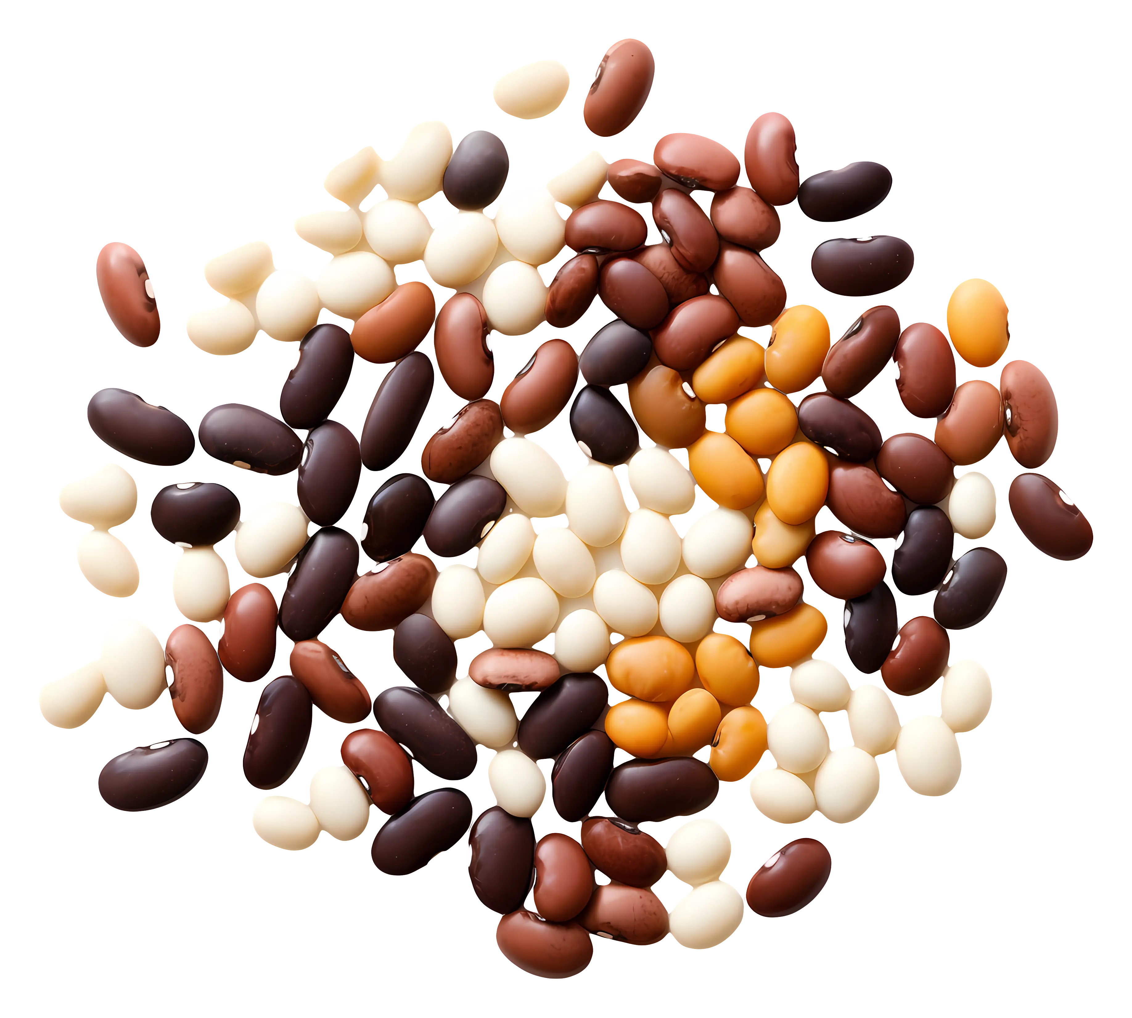 Colorful Mixed Beans Variety for Cooking