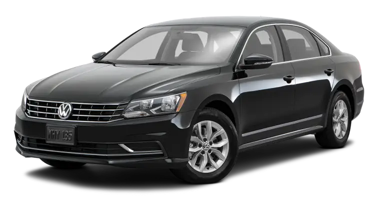 Volkswagen Dark Green Sedan Car