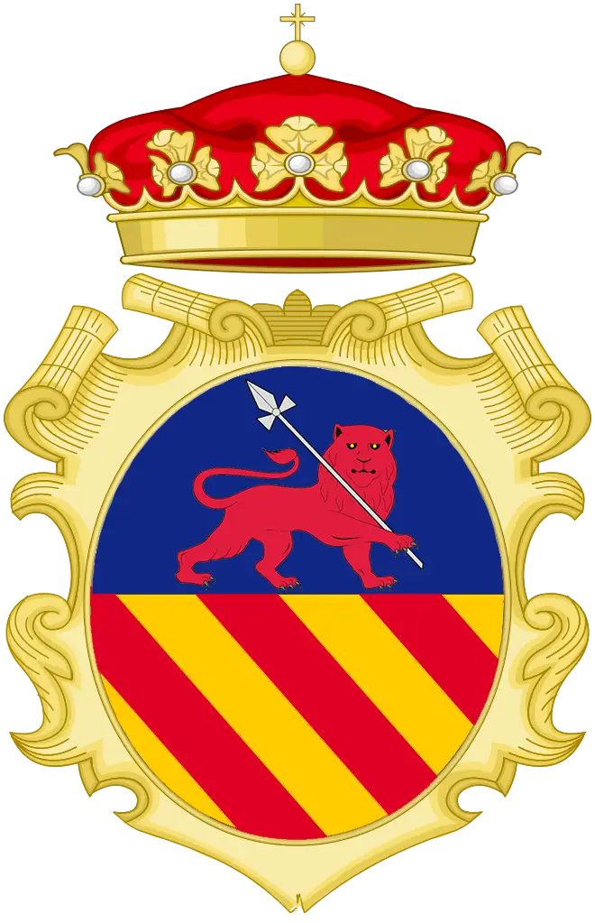 Royal Coat of Arms with Lion and Crown