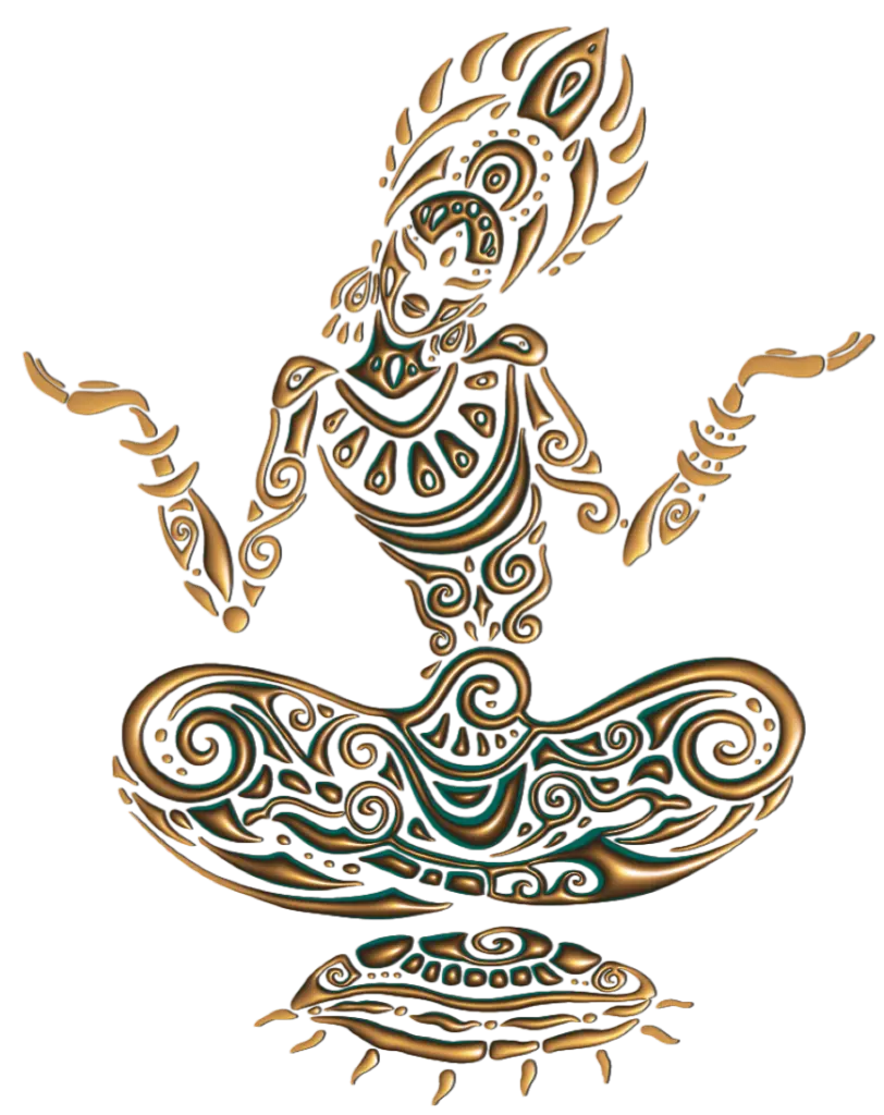 Artistic Yoga Figure