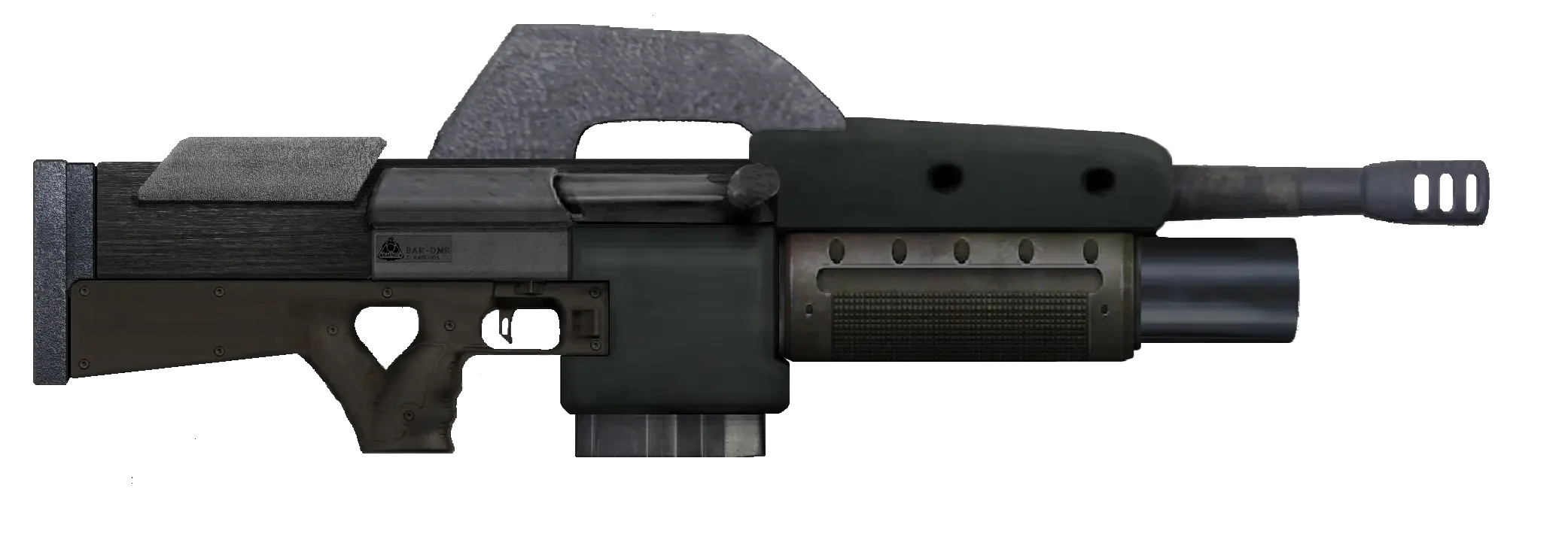 Futuristic Sci-Fi Weapon Concept