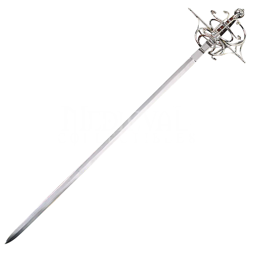 Elegant Rapier Sword with Intricate Guard