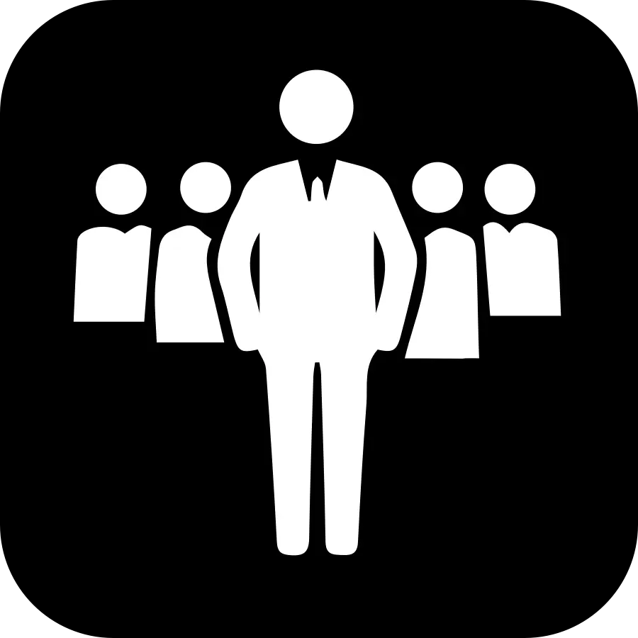Leader Icon with Team