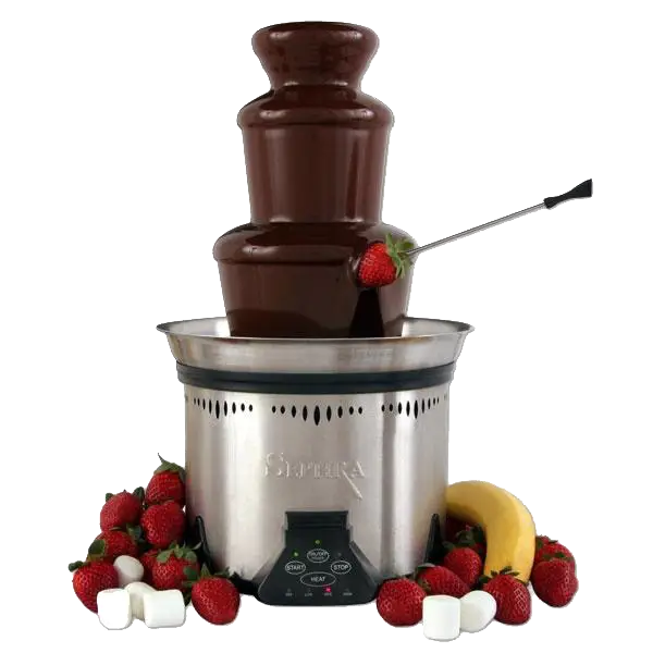 Chocolate Fountain with Strawberries