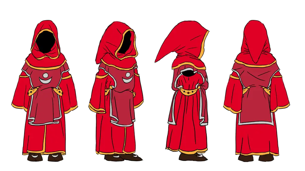 Detailed Views of Wizard Robe