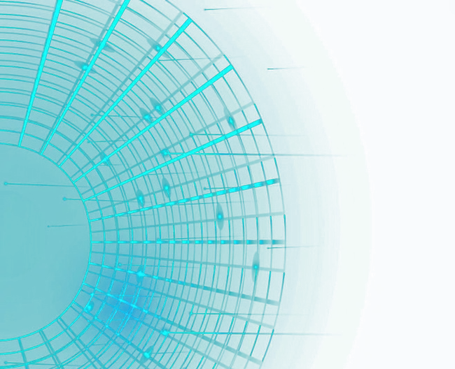 Abstract Blue Grid Design