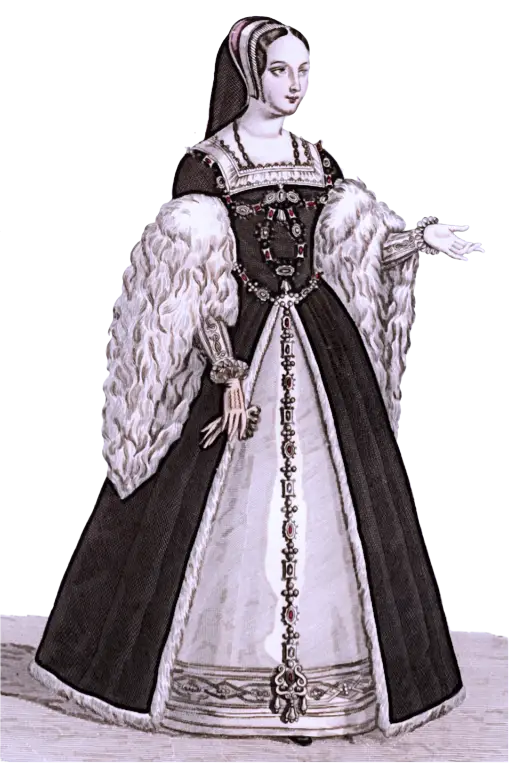 Woman in Historical Renaissance Dress
