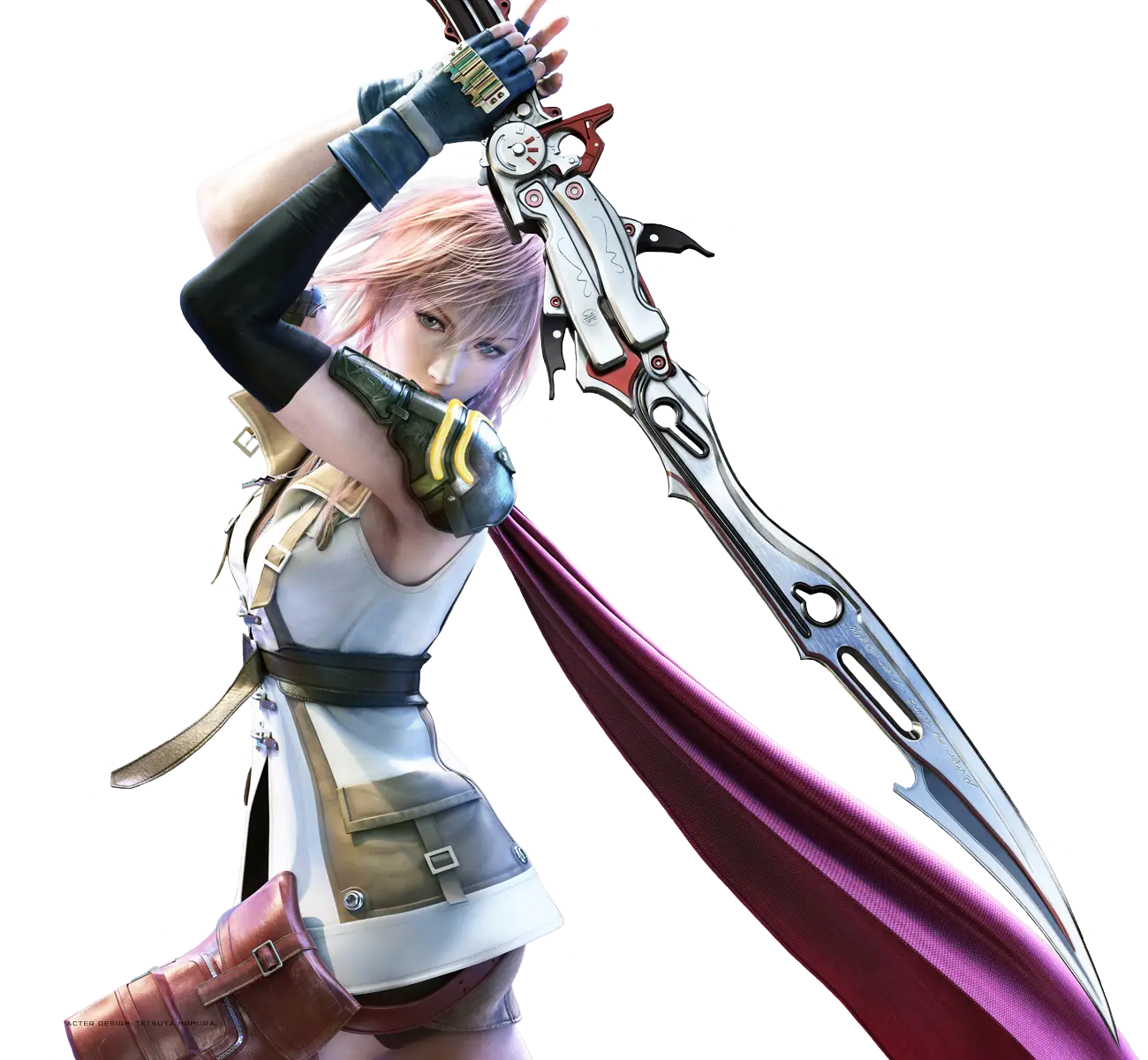 Female Swordsman Wielding a Blade