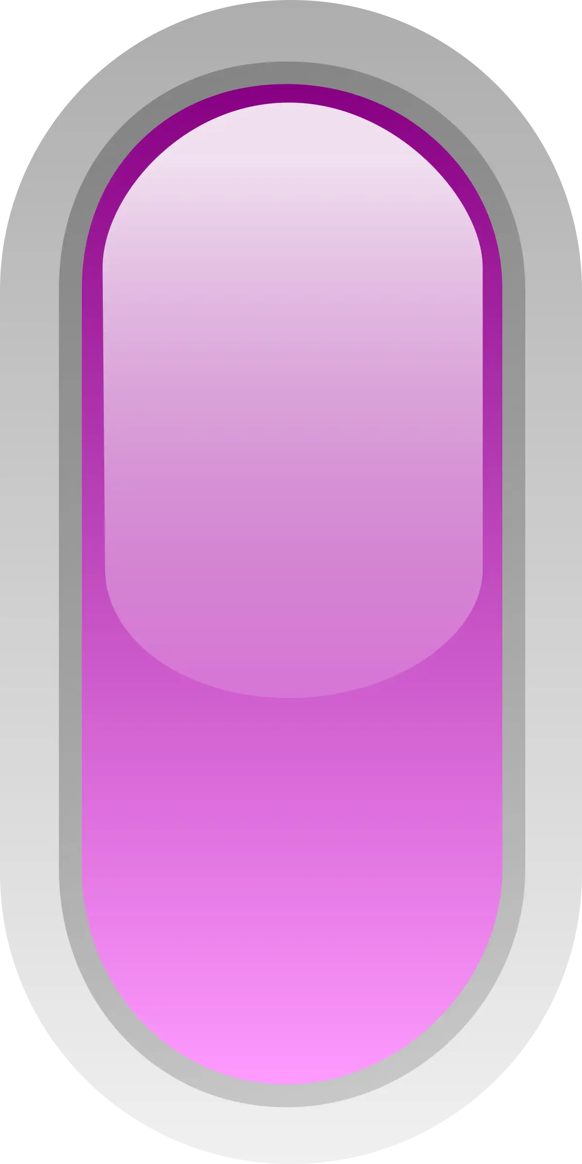 Purple Capsule Pill Illustration