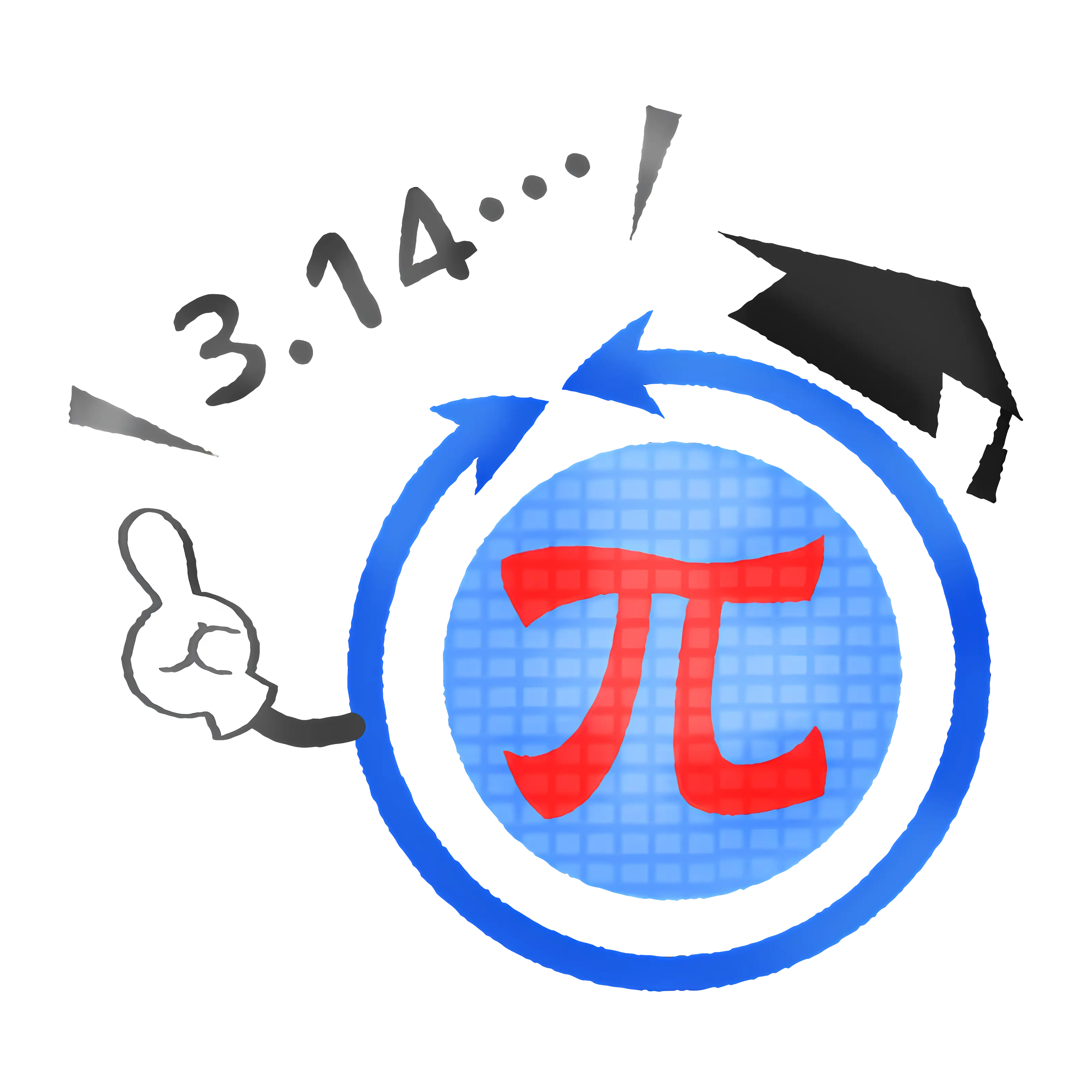 Pi Symbol with 3.14