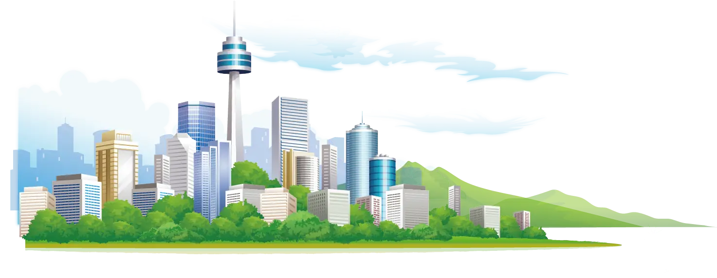 Modern Cityscape Illustration