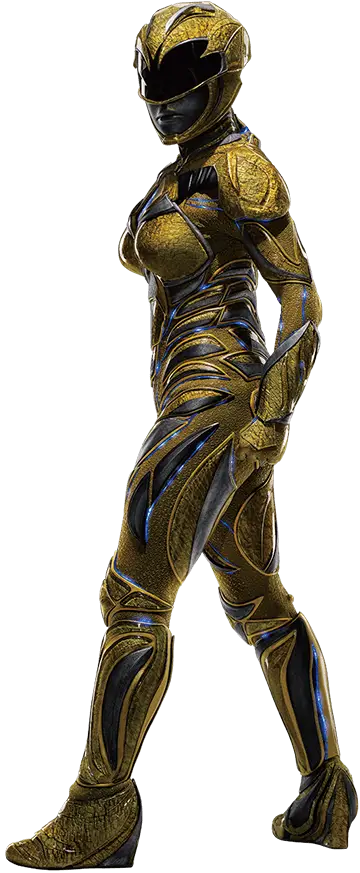 Power Ranger in Gold Suit