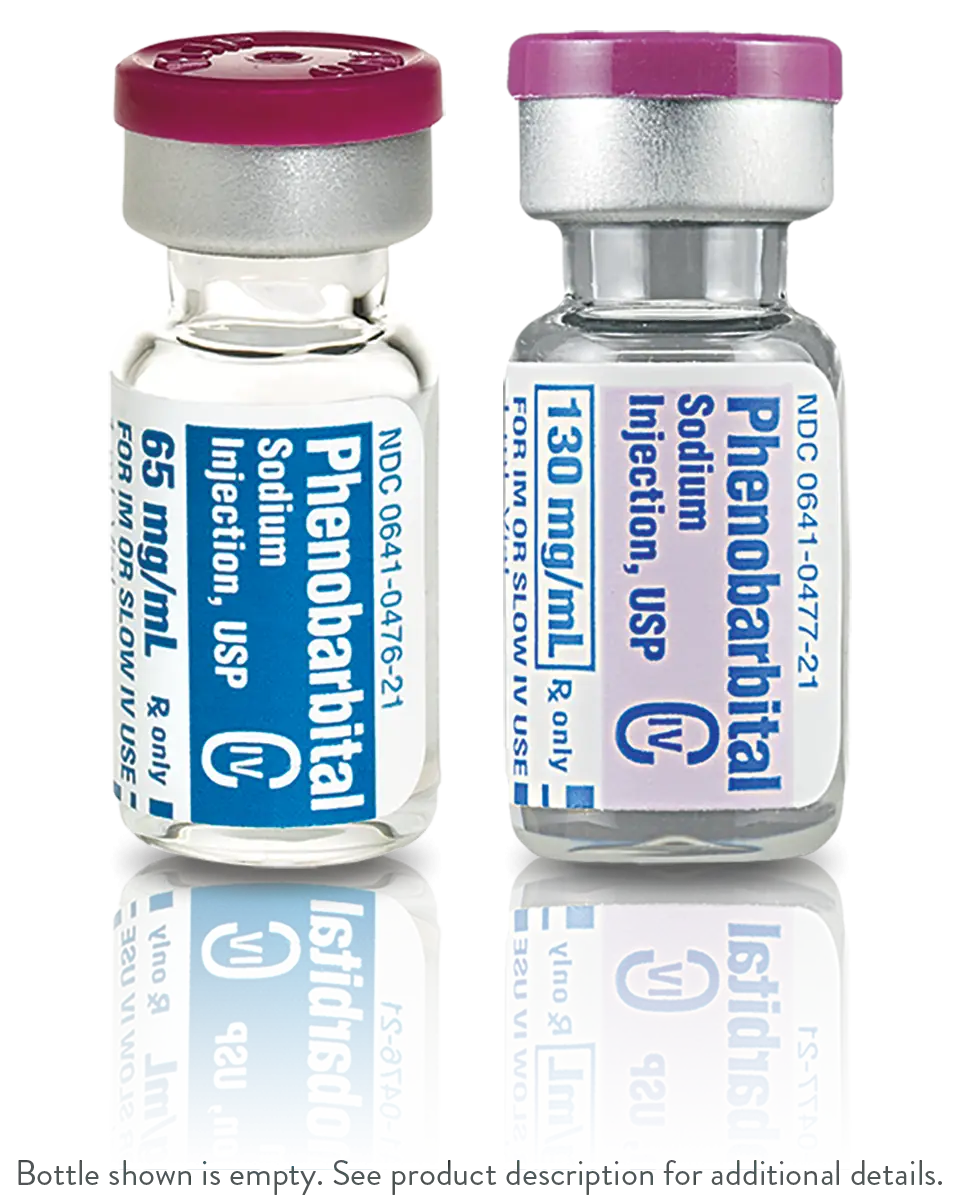 Phenobarbital Sodium Injection Vials
