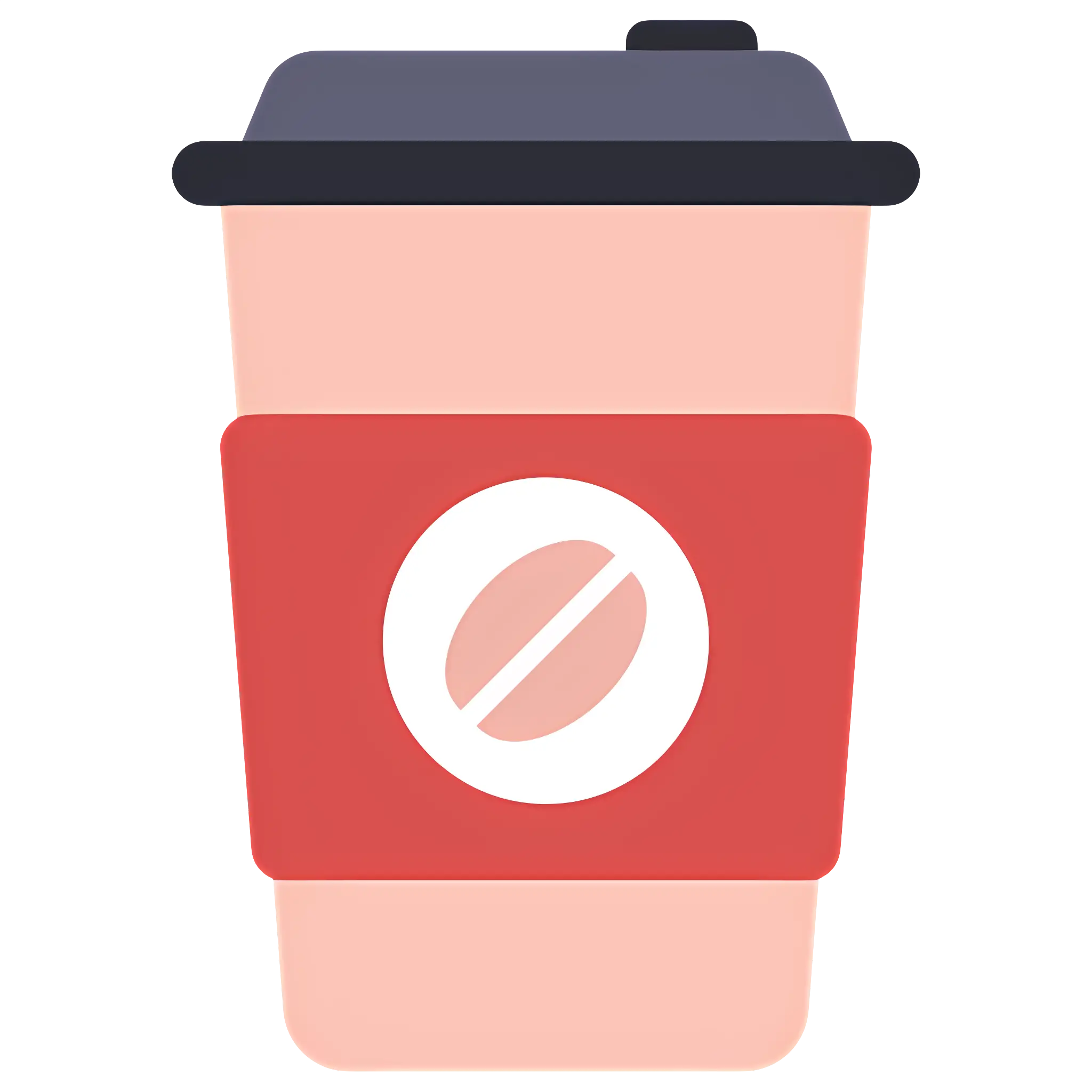Coffee Cup with Lid Illustration